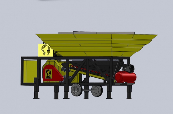BMCP 40 Single Shaft Mixer