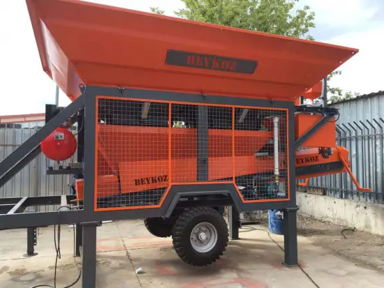 30 m3/h Mobil Kuru Beton Santrali