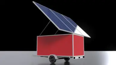 BYX 720 - Power Plant Type Portable Solar BOX